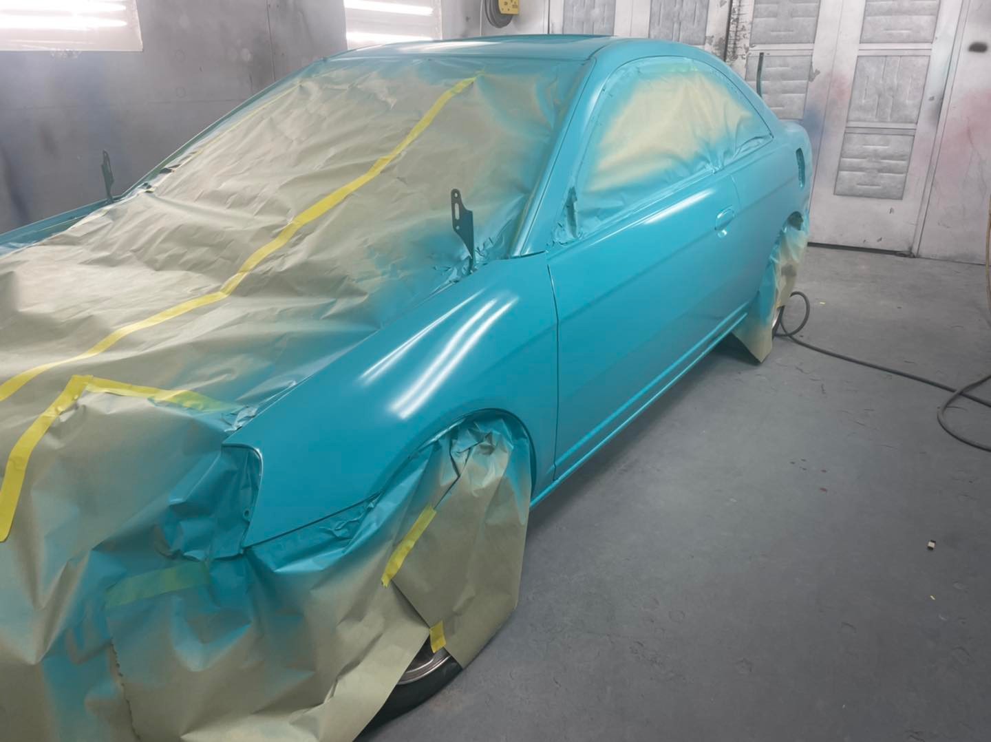 Before - Custom Miami Dolphins Paint Job