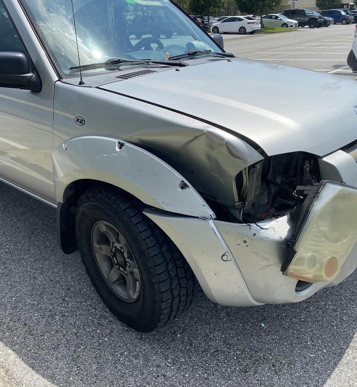 Before - Nissan Frontier Collision Repair